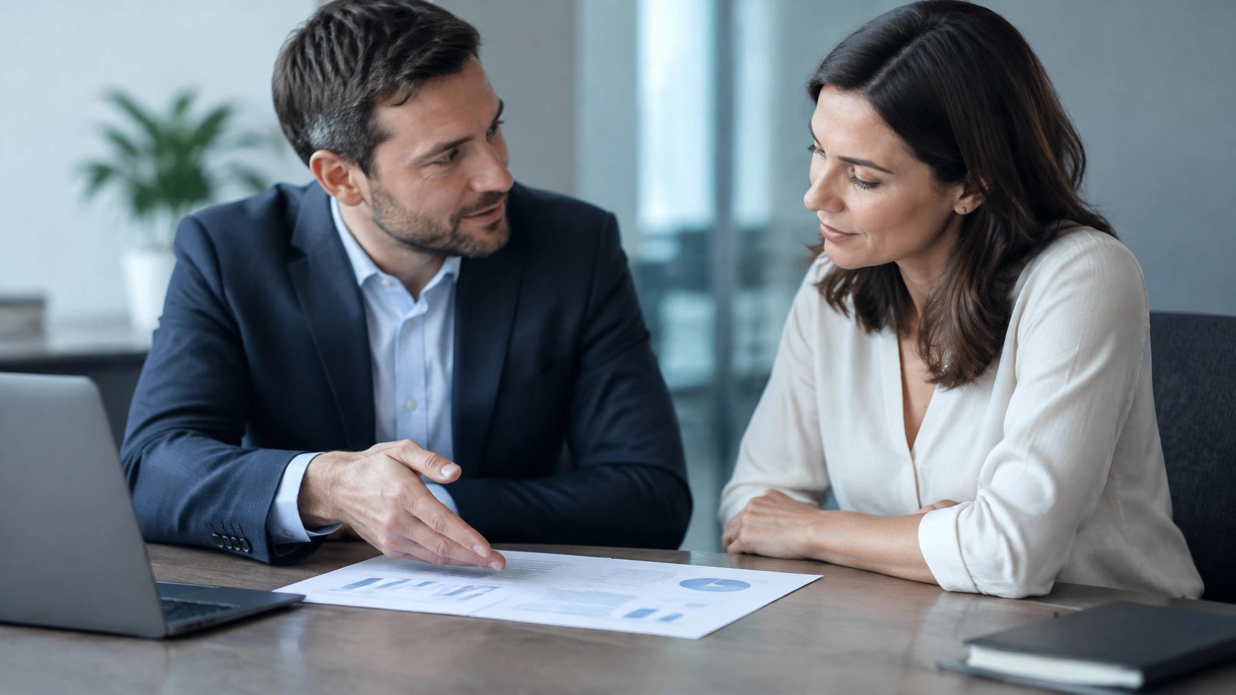 One-on-one desk consultation — Financial Literacy